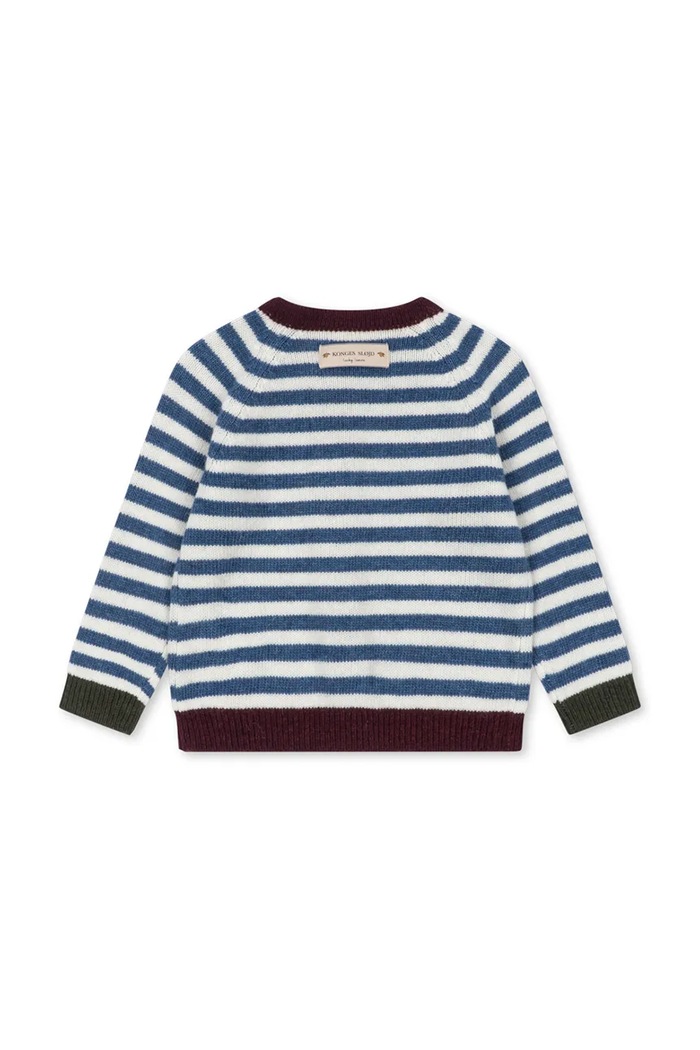 Konges Sløjd Kardigan dziecięcy z wełną BELOU CARDIGAN KS105906.9BY2 niebieski AW26