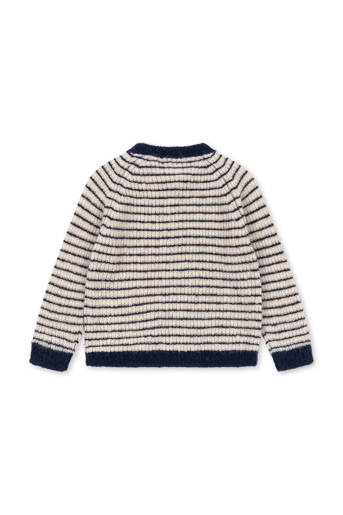Deklice Konges Sløjd Kardigan otroški z volno BARLI CARDIGAN KS104660.9BY2 mornarsko modra