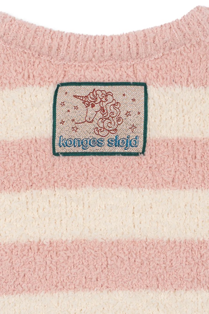 Πουλόβερ παιδικό SOFTY SWEATER Konges Sløjd KS106239.9BY2 ροζ