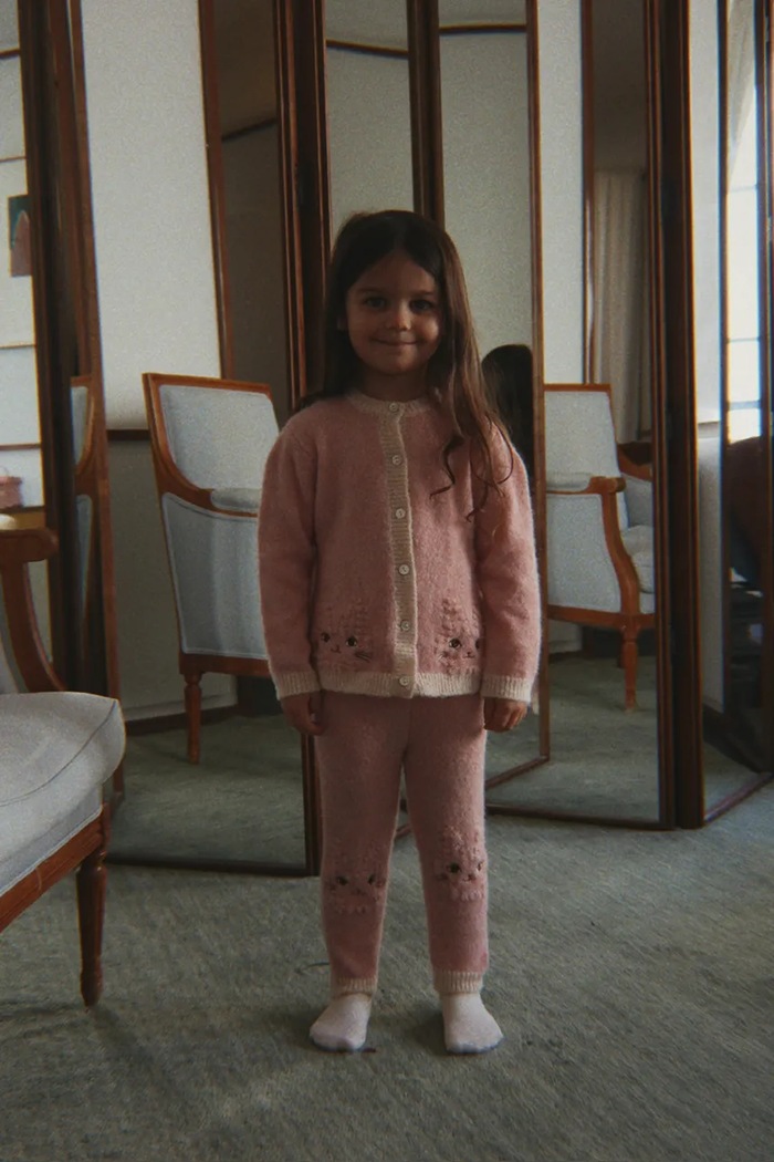Konges Sløjd Kardigan za djecu od pamuka KITTY CARDIGAN KS106077.9BY2