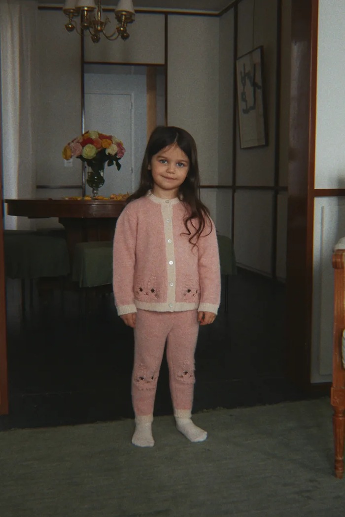 Konges Sløjd Kardigan za djecu od pamuka KITTY CARDIGAN KS106077.9BY2