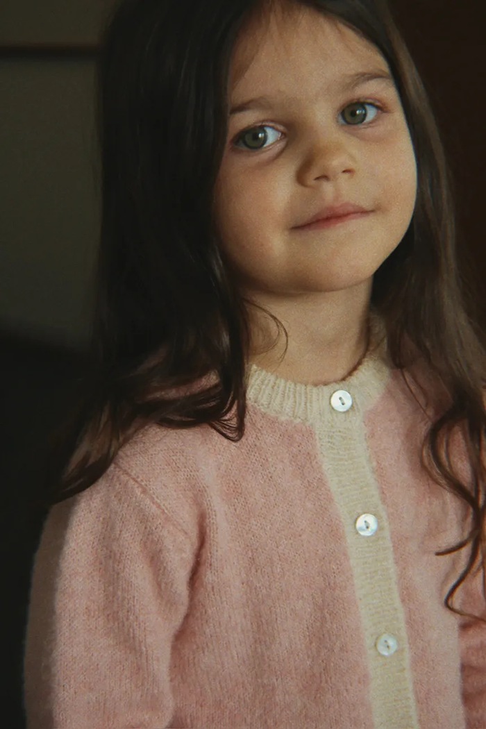 Konges Sløjd Kardigan za djecu od pamuka KITTY CARDIGAN KS106077.9BY2