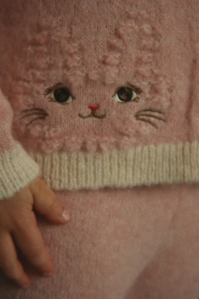 Konges Sløjd Kardigan za djecu od pamuka KITTY CARDIGAN KS106077.9BY2