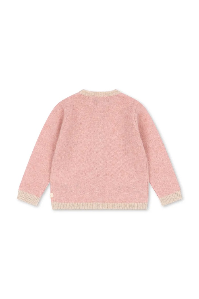 Dječaci Konges Sløjd Kardigan za djecu od pamuka KITTY CARDIGAN KS106077.9BY2 roza