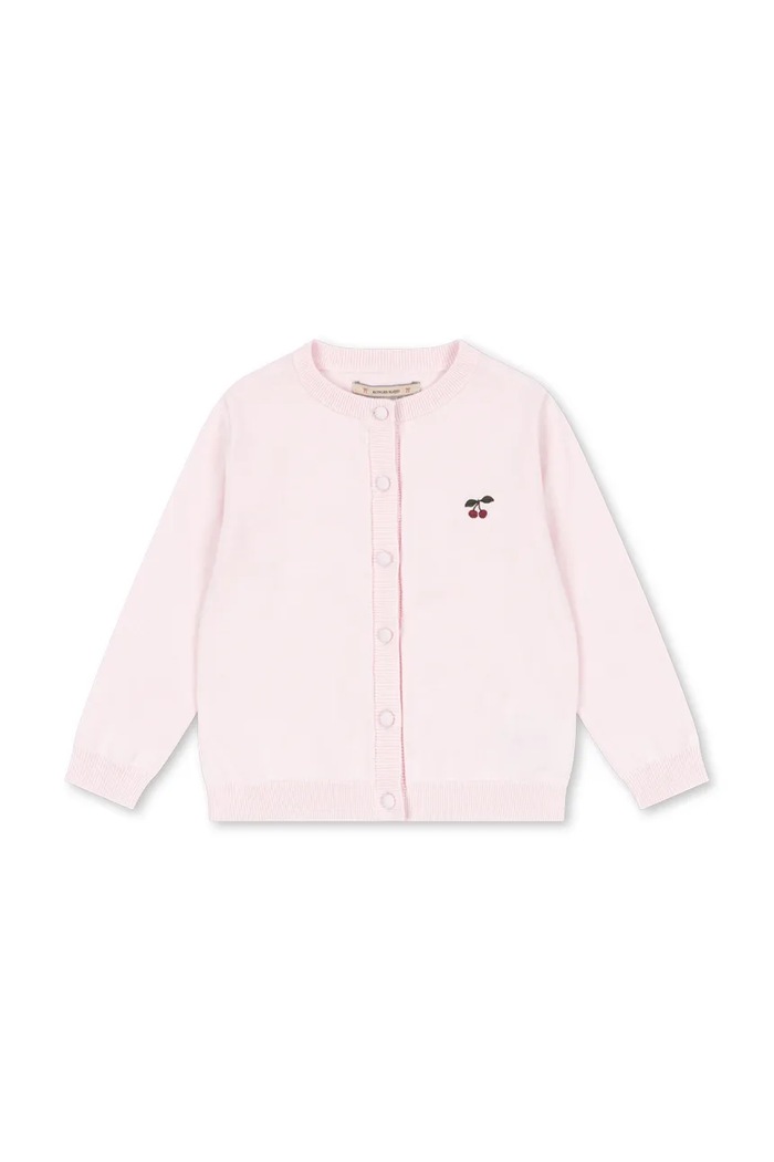 Konges Sløjd Kardigan dziecięcy bawełniany CATHY CARDIGAN różowy KS105937.9BY2