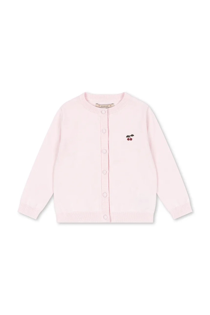 Konges Sløjd Kardigan dziecięcy bawełniany CATHY CARDIGAN różowy KS105937.9BY2