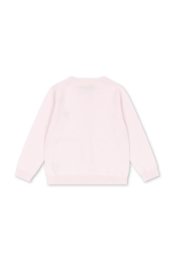 Konges Sløjd Kardigan dziecięcy bawełniany CATHY CARDIGAN KS105937.9BY2 różowy AW26