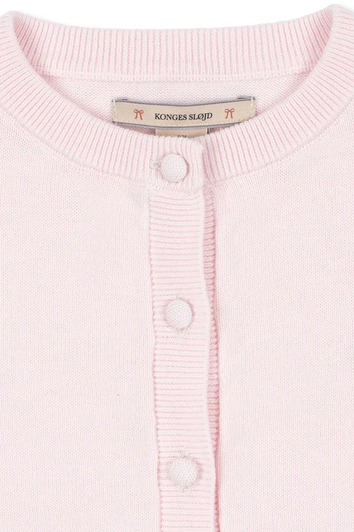 Chłopiec Konges Sløjd Kardigan dziecięcy bawełniany CATHY CARDIGAN KS105937.9BY2 różowy