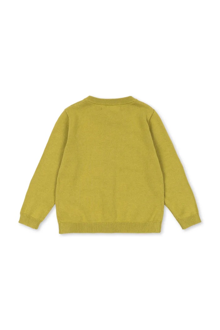 Chłopiec Konges Sløjd Kardigan dziecięcy bawełniany CATHY CARDIGAN KS105937.9BY2 zielony