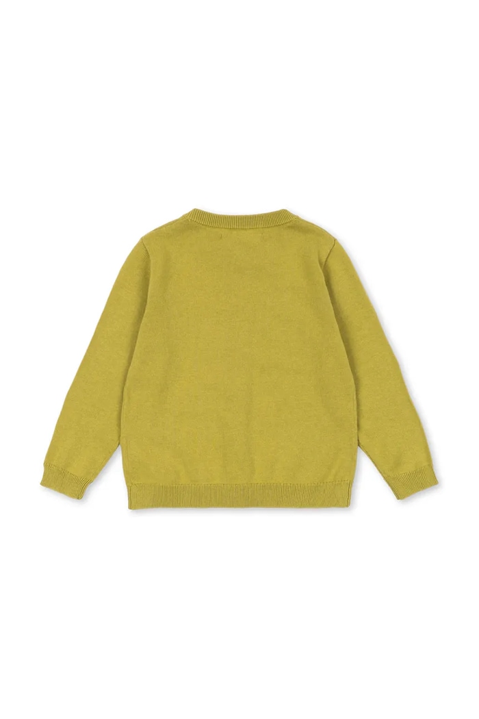Chłopiec Konges Sløjd Kardigan dziecięcy bawełniany CATHY CARDIGAN KS105937.9BY2 zielony