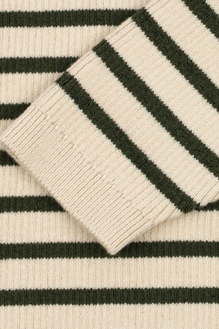 Πουλόβερ παιδικό βαμβακερό BUMA KNIT SWEATER GOTS Konges Sløjd μπεζ KS105926.9BY2