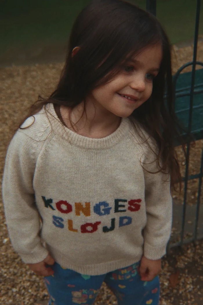 Konges Sløjd Pulover za djecu BILLI KNIT SWEATER KS105921.9BY2