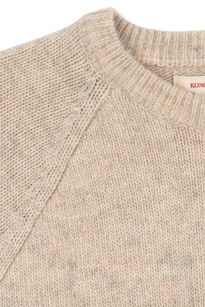 Pulover za djecu BILLI KNIT SWEATER Konges Sløjd KS105921.9BY2 bež