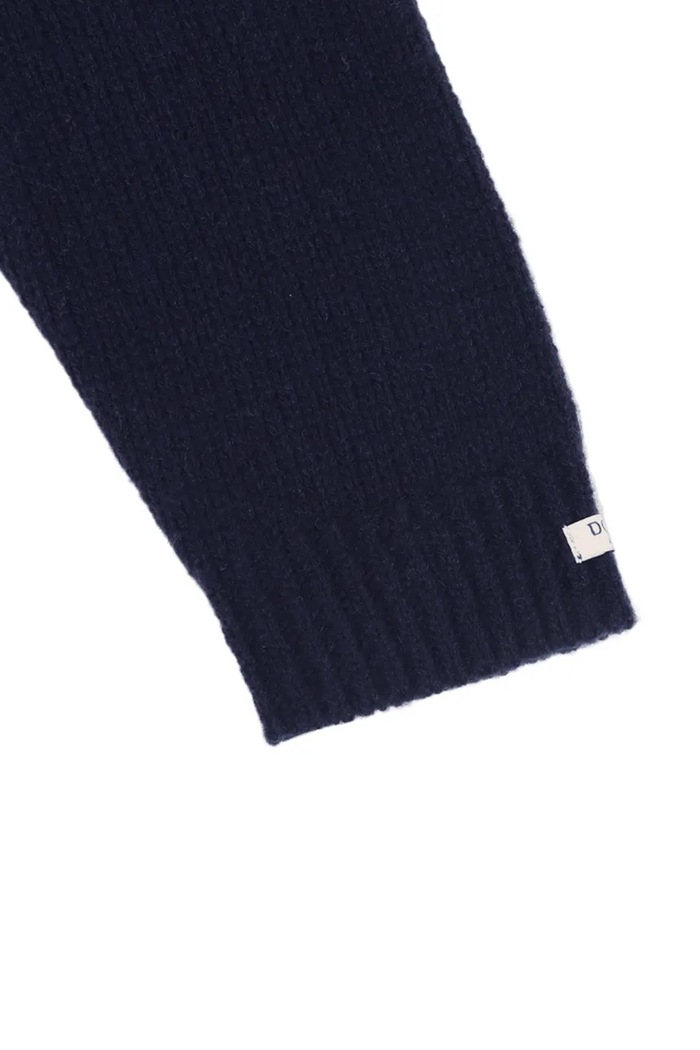 Kardigan dziecięcy z wełny merino Kwinten Merino Wool Cardigan Polar Bears Donsje 4121301 granatowy