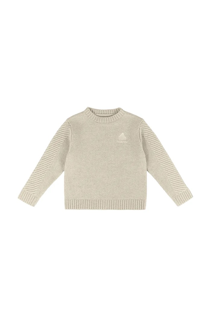 Donsje Пуловер за деца от мериносова вълна Geeratz Merino Wool Sweater Mountain 4106603 бежов AW26