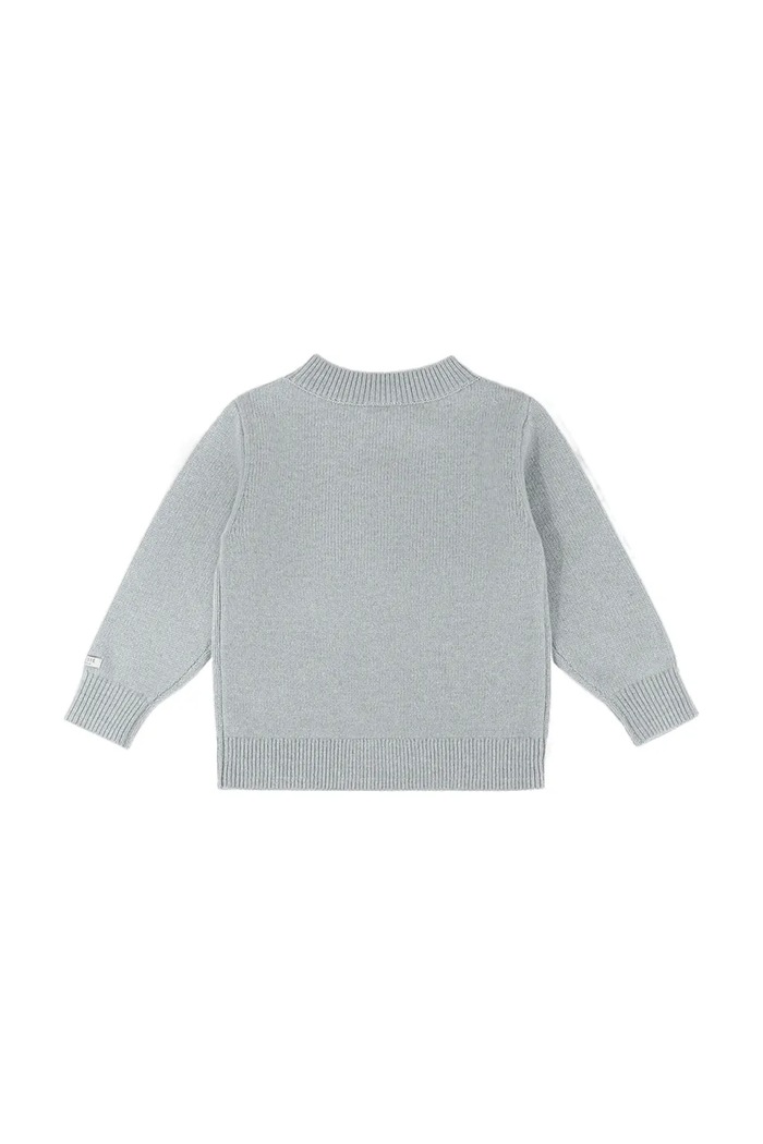 Момче Donsje Пуловер за деца от мериносова вълна Denn Merino Wool Sweater Polar Bear 4083508.74.92 син