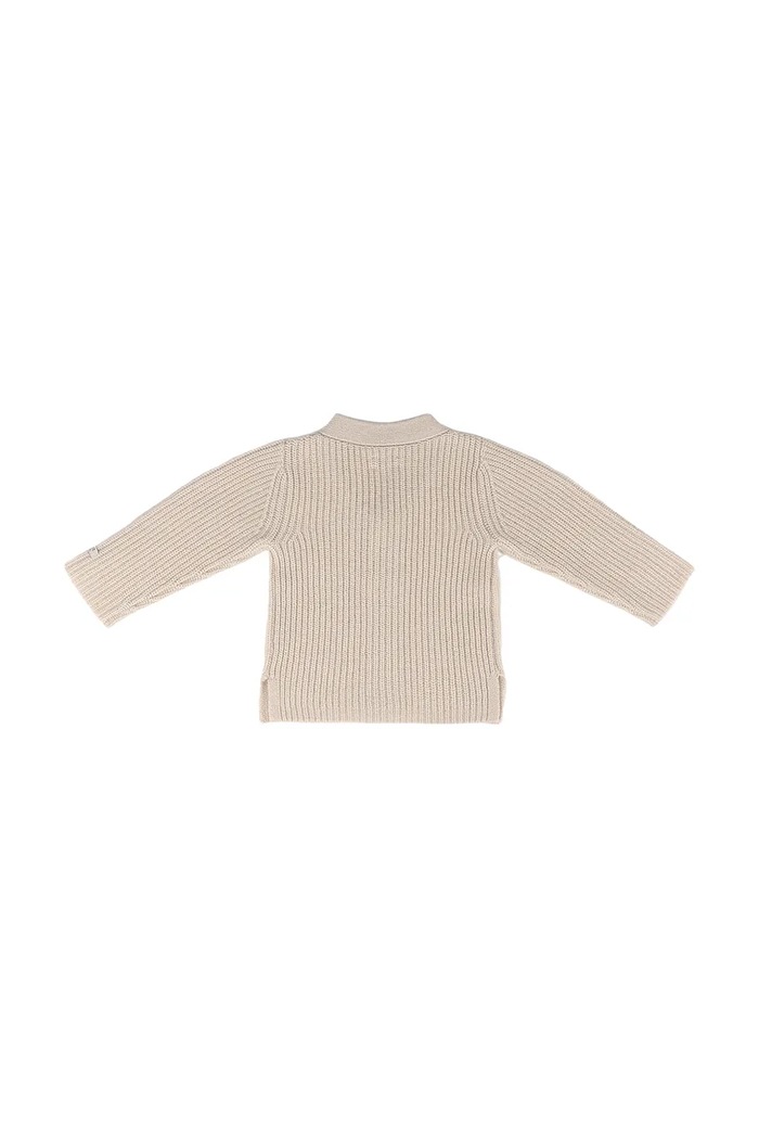 Donsje Cardigan pentru copii din lână merino Fennie Merino Wool Cardigan 3051100 bej AW26