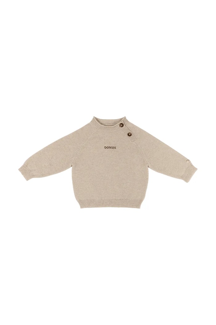 Donsje Sveter detský kašmírový Collyns Cashmere Wool Sweater 3049800 béžová AW26