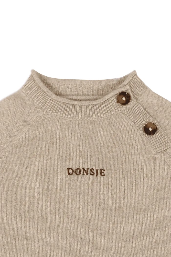 Sveter detský kašmírový Collyns Cashmere Wool Sweater Donsje 3049800 béžová