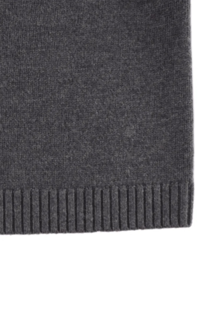 Пуловер за деца от мериносова вълна Fionn Merino Wool Sweater Donsje сив 4103500