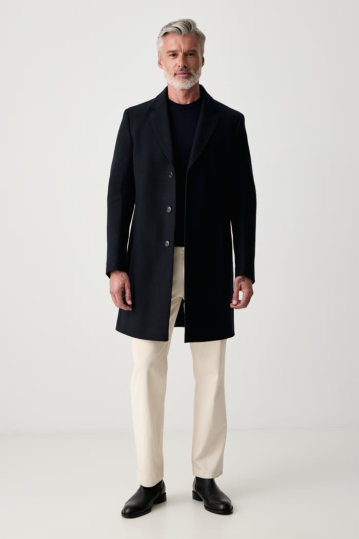 Eton Sweter damski wełniany 100015331 granatowy AW26