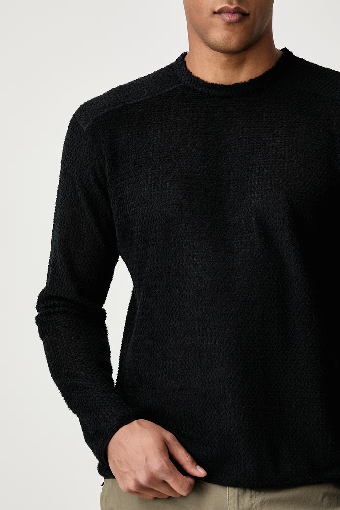 Sweter męski Vara Alpha Haglöfs 608477 czarny