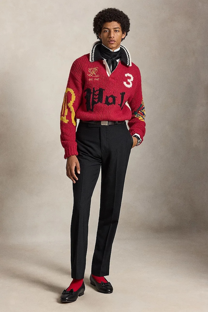 Одяг Polo Ralph Lauren Светр вовняний чоловічий 710B28791001 червоний