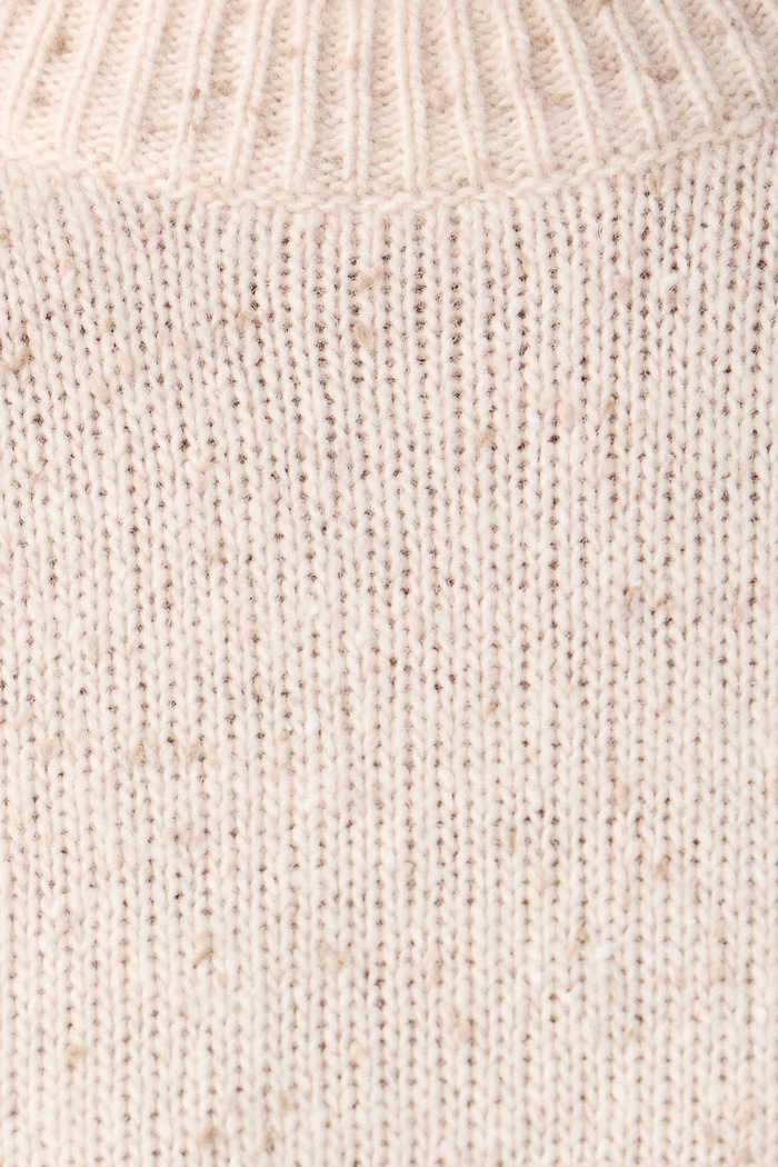 Sweter męski z wełną MC2 Saint Barth beżowy REGE018