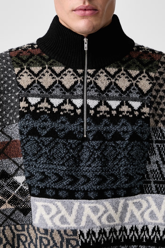 Represent Sweter z wełną męski MLM101019