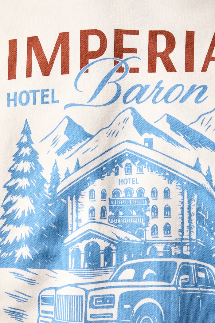 Bluza męska bawełniana Baron Filou beżowy 000017141
