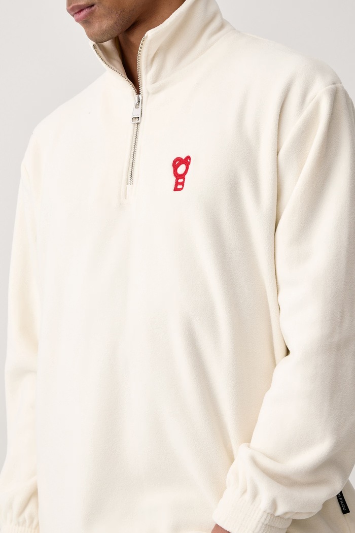 Bluza męska polarowa Baron Filou 000017402 beżowy