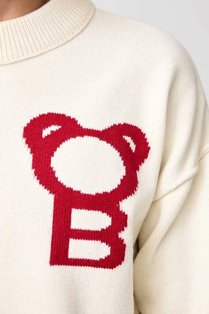 Sweter męski z wełną Baron Filou beżowy 000017316