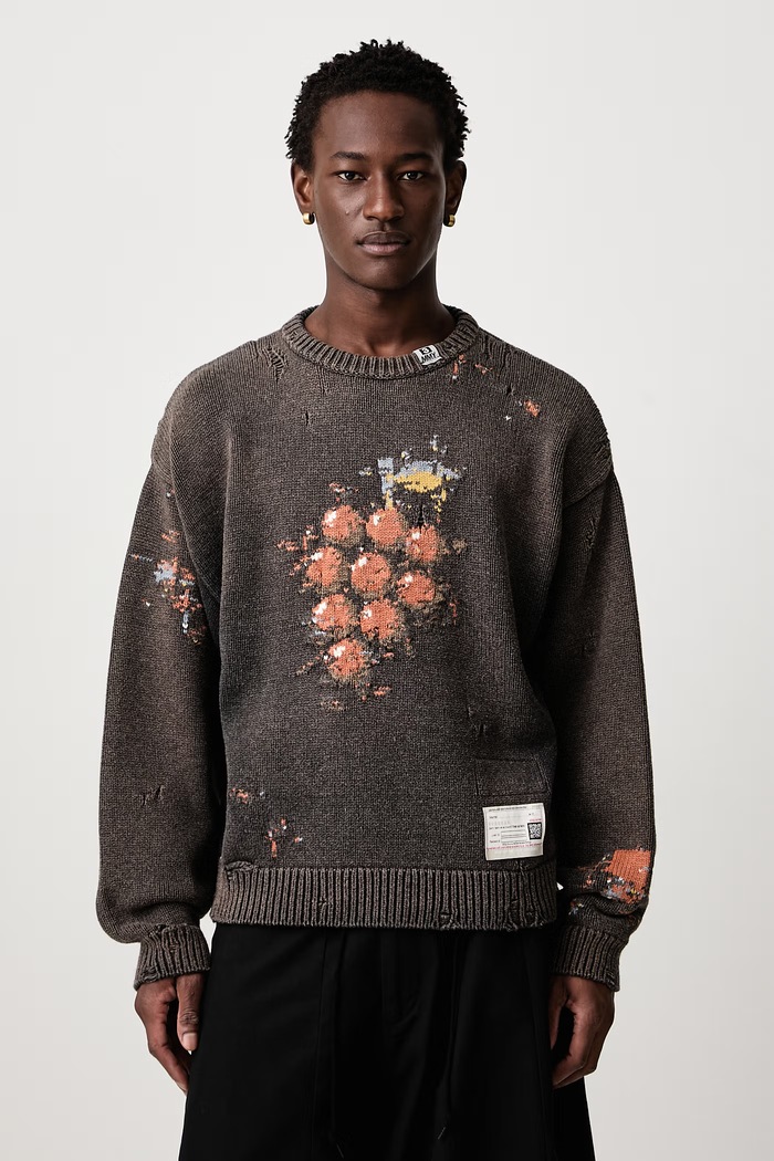 Maison MIHARA YASUHIRO Sweater with wool Men's brown A17SW512