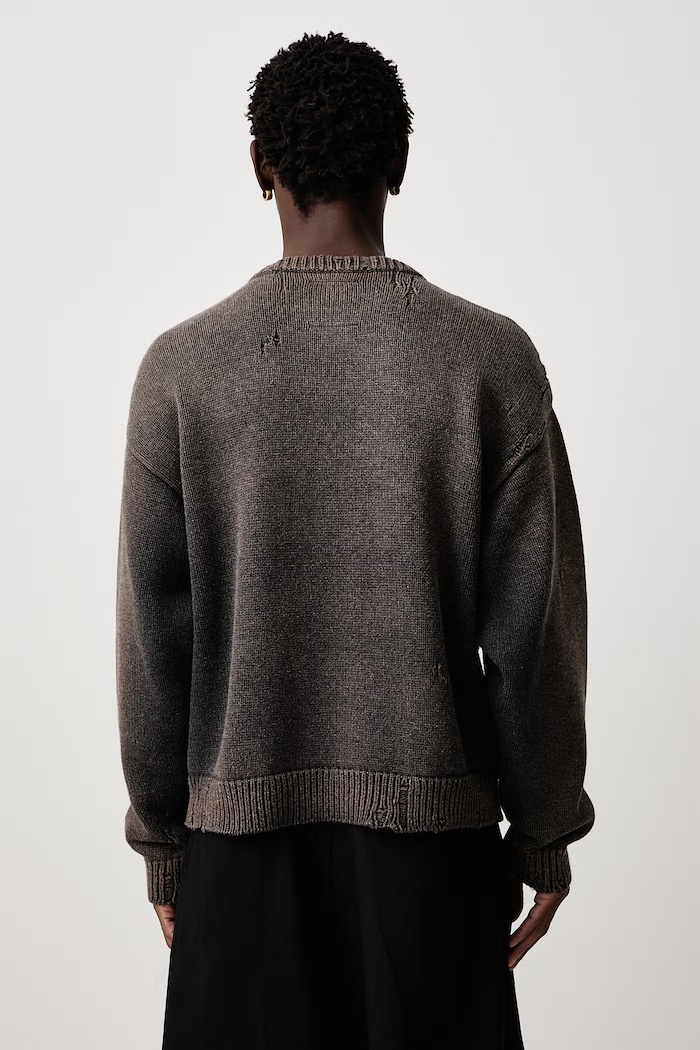 Clothing Maison MIHARA YASUHIRO Sweater with wool Men's A17SW512 brown