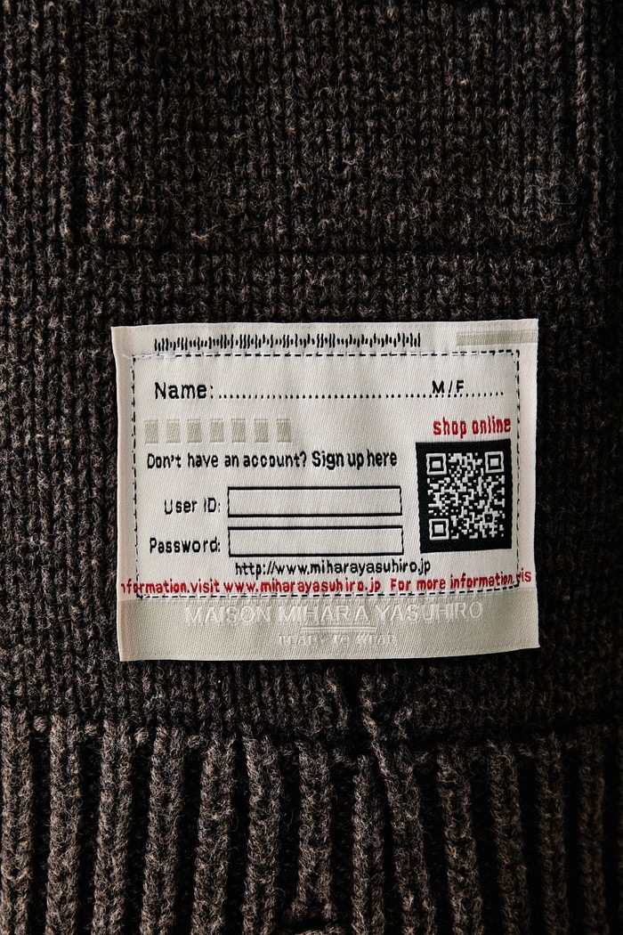 Maison MIHARA YASUHIRO Sweater with wool Men's A17SW512