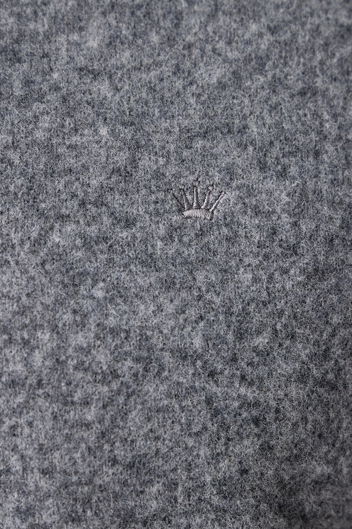 Maglione da uomo in lana Lindbergh 60.825065 grigio