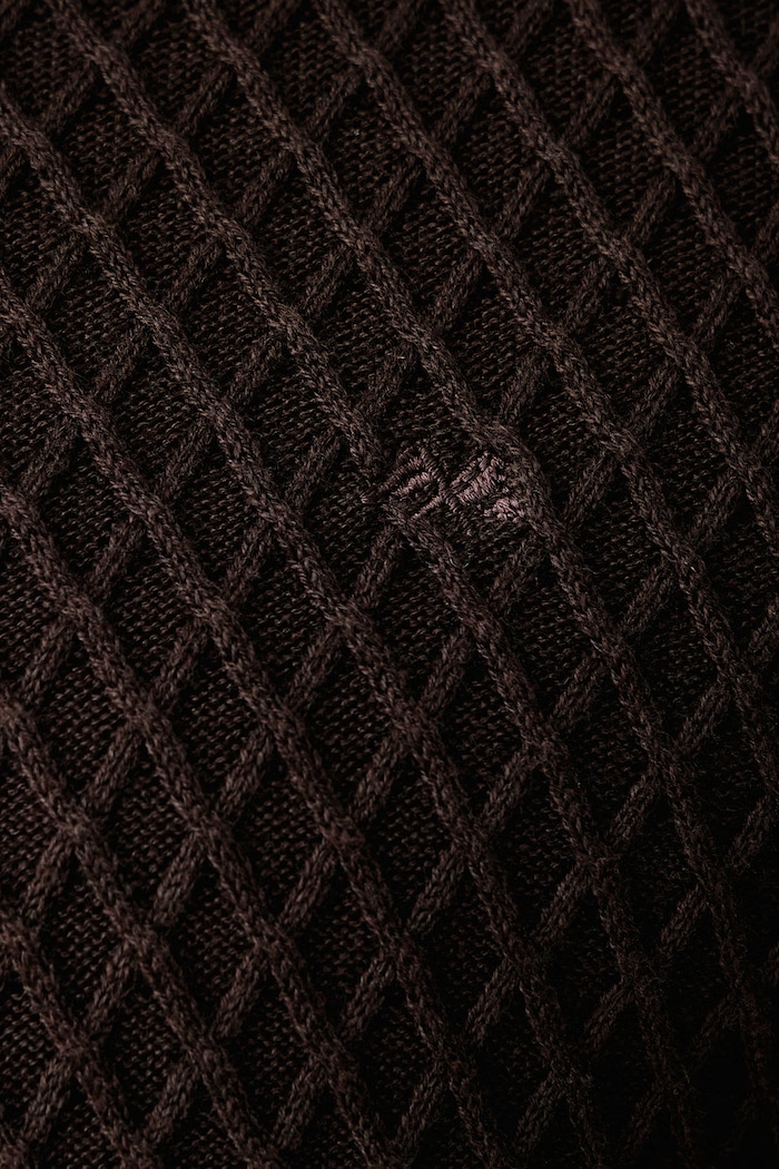 Sweter męski bawełniany Lindbergh brązowy 30.825013
