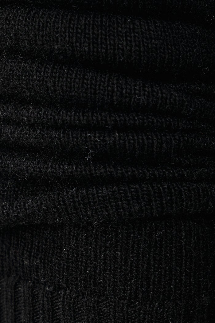 Sweter męski z wełną Lindbergh czarny 30.800233