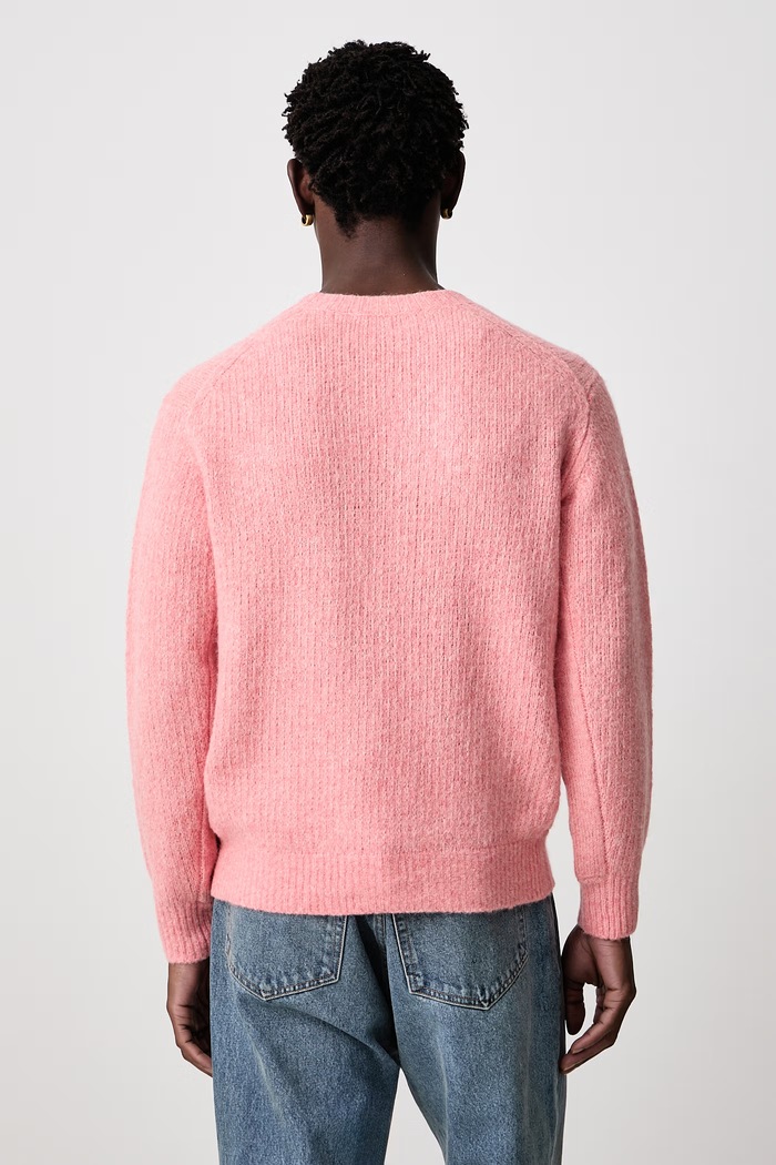 Odzież Sunflower Sweter męski z wełną 3033 różowy