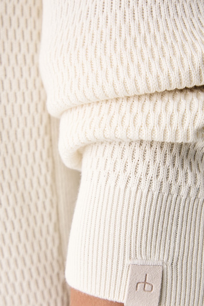 Sweter męski bawełniany Danton rag & bone beżowy RH8026F6MCC