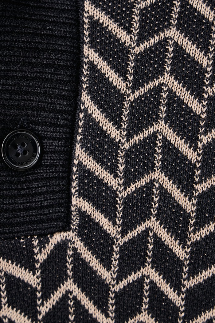 Sweter męski z bawełną Baldessarini granatowy B4.50058.5345
