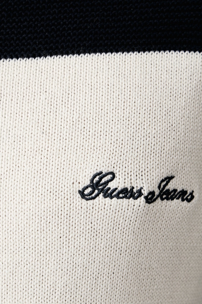 Sweter męski bawełniany Guess Jeans granatowy M6BR03.Z1226