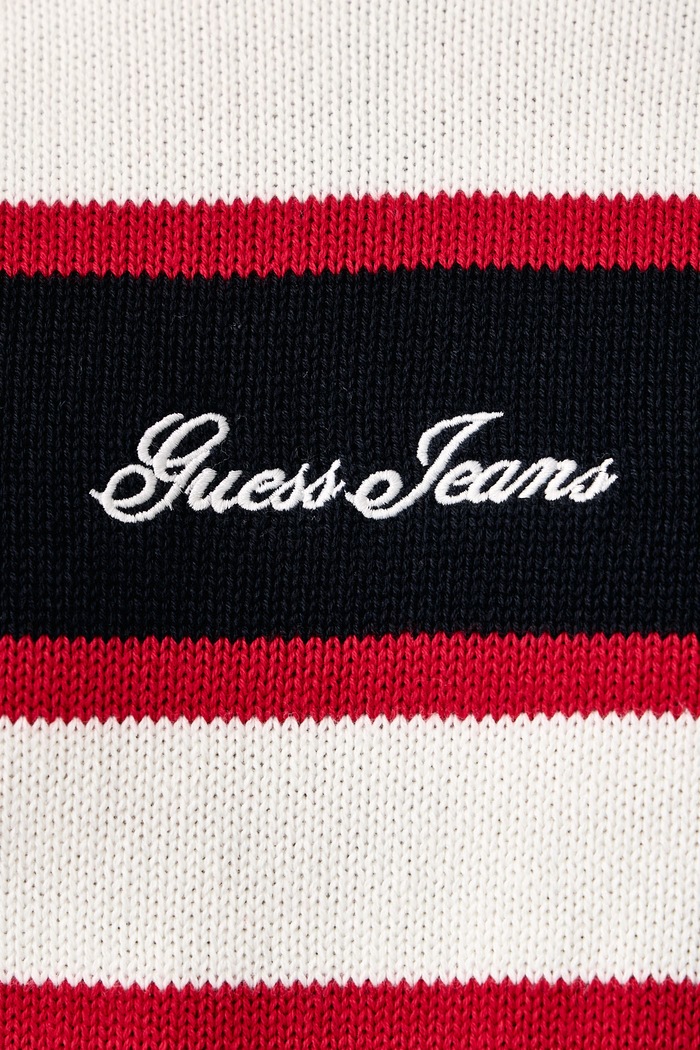 Sweter męski bawełniany Guess Jeans granatowy M6BR02.Z1225
