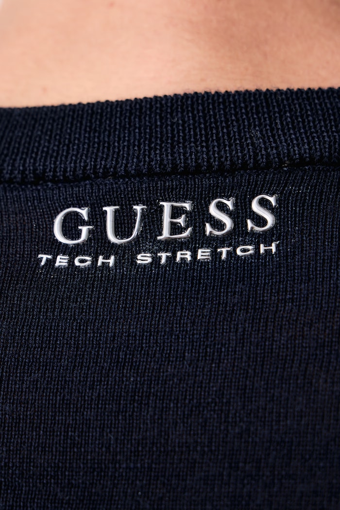 Sweter męski wełniany NEVEN Guess granatowy M6BR40.Z1586