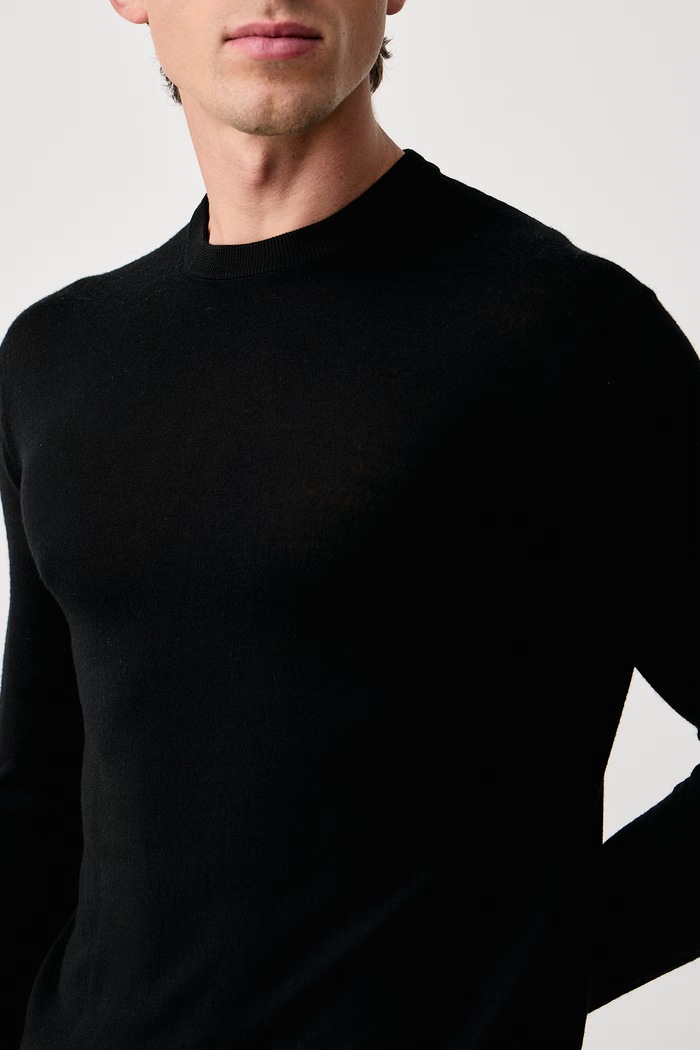 Sweter męski wełniany NEVEN Guess M6BR40.Z1586 czarny