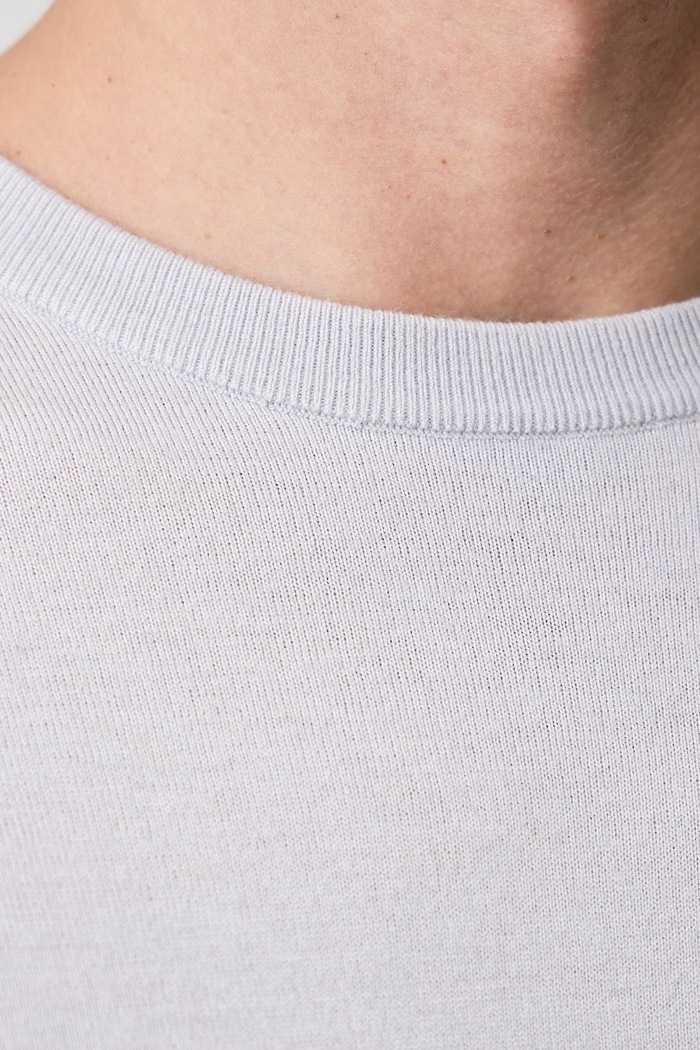 Sweter męski z dodatkiem wełny NARCISO Guess szary M6BR32.Z1411