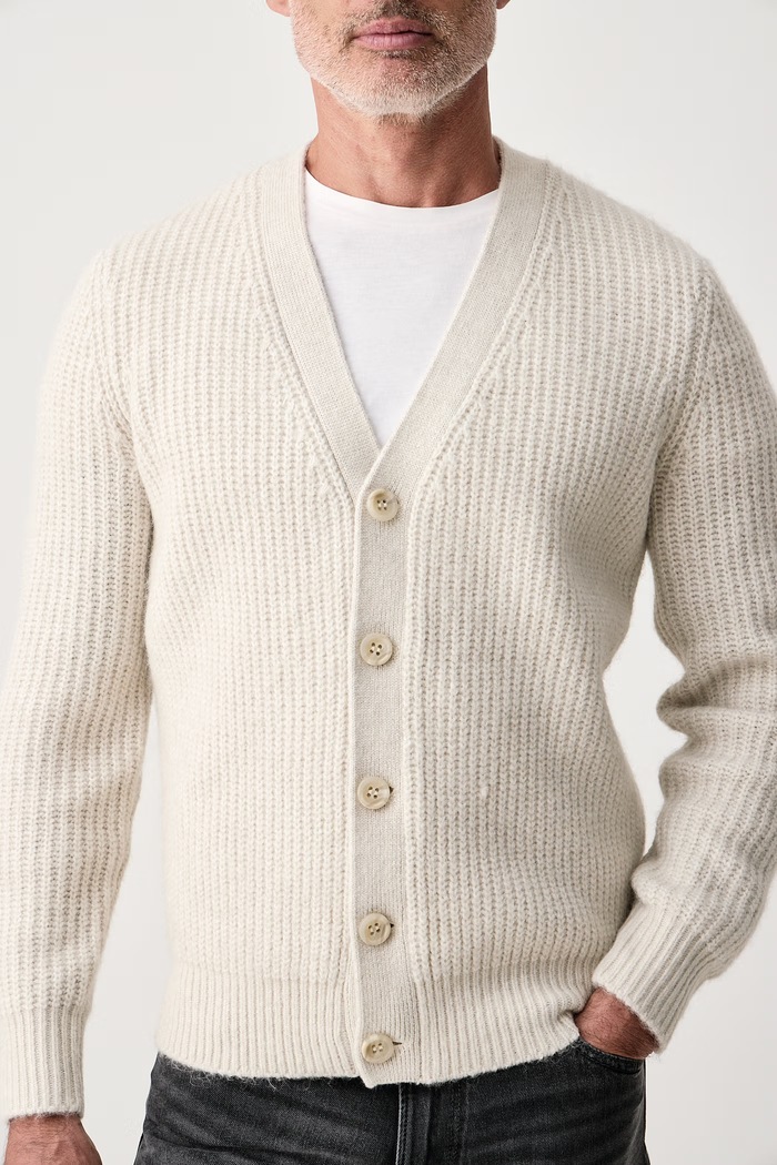 Kardigan męski NICHOLAS Guess M6BR29.Z1379 beżowy