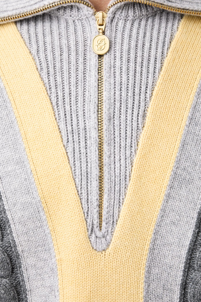 Drôle de Monsieur Sweter męski wełniany Trucker M.PO238.WO027