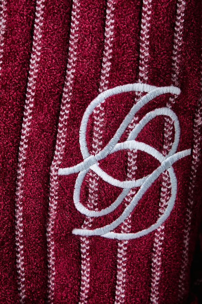 Drôle de Monsieur Kardigan męski z wiskozą D Mirror Monogram M.CA159.VI024
