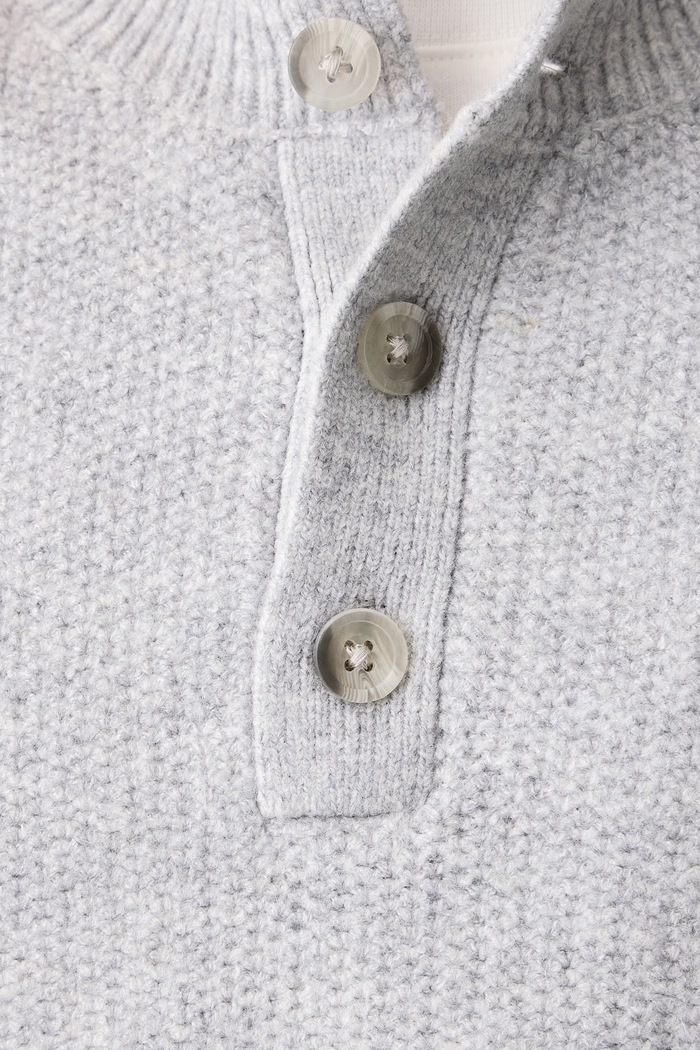 Pulover moški z dodatkom volne WOODACRE HENLEY Levi's siva 007T3